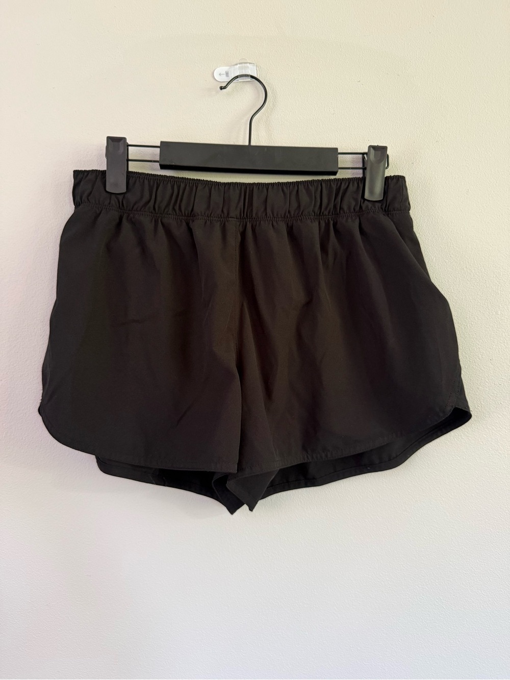 Old Navy Black Athletic Shorts with Elastic Waist